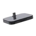 Mobile Phone Desktop Type-C Charger Stand Holder Cellphone Usb-C Charging Docking Station Black. 