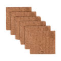 Qiunery 6pcs Chicken Nest Box Liners, Chicken Coop Bedding, Chicken Bedding Nest Liners, Non Disposable Poultry Supplies, Wooden Laying Hen Nesting Pads 12.99x12.99 Inches.