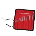 9-Piece Set-Up Punch Round Punch Pieces Roll Pin Punch Set Tool Bolt Catch Roll Pin Punch Tool Kit.