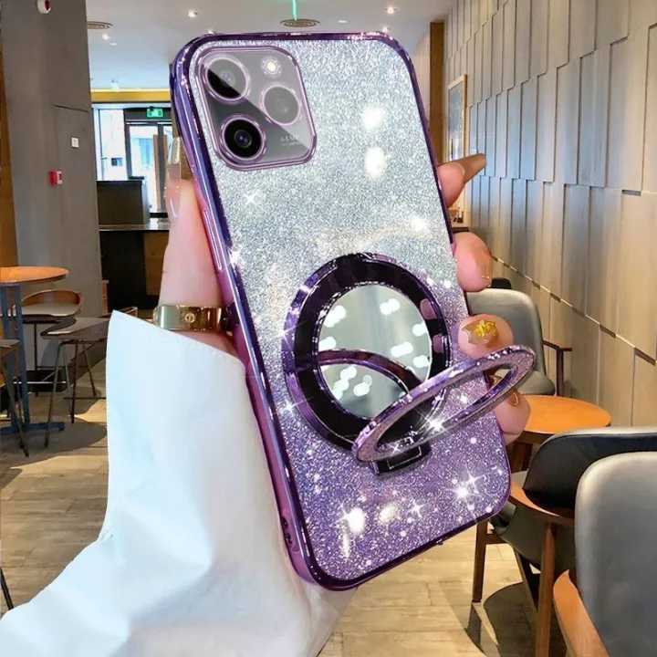 New%20Phone%20case%20Tecno%20Spark%20Go%202024%20Spark%20Go%202023%20Spark%20Go%202022%20Spark%20Go%202020%20Back%20cover%20with%20Makeup%20Mirror%20Holder%20Stand%20Luxury%20Shiny%20Gradient%20Plating%20Glitter%20Slim%20Phone%20cases%20Transparent%20Soft%20Silicone%20Protective%20Pouch%20Women%20Girls%20-%20Image%203