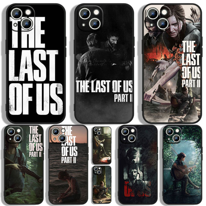THE LAST OF US PART2 Phone Case For Apple iPhone 11 12 13 14 Max Mini 5 6 7 8 S SE X XR XS Pro Plus Black Funda Cover Soft Back