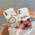 Cellphone Case For OPPO A36 A76 A78 A52 A9 A11X A94 A98 R17 R15 F17 F19 Pro RENO 5F 5Lite Phone Casing Cartoon Soft Frog Hat Fat Duck Cute Bear The Frog Prince TPU Silicone Back Cover Full Protection Clear Shockproof Creative Anti-falling.