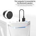 Mini USB Audio Receiver Adapter Bluetooth-compatible 5.0 For Car TV PC Speaker. 