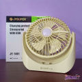 Portable Rechargeable Fan with Led Light - JY Super 1881.