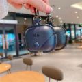 Leather Snap-on Bluetooth Witeless Earphone Case For Airpods 1 2 pro 3 Button DIY Name Letter Customize Protective Soft Cover KEEMEEUYZO. 