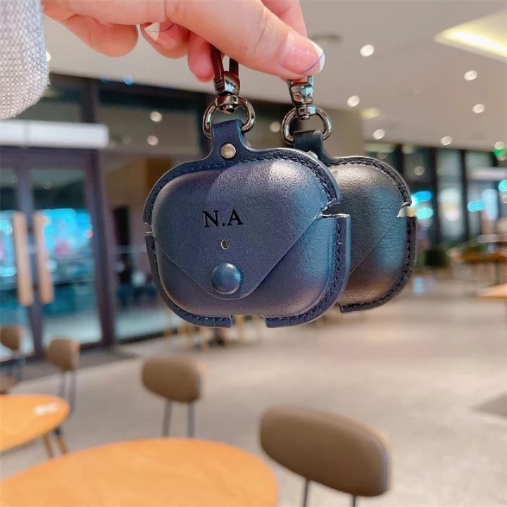 Leather%20Snap-on%20Bluetooth%20Witeless%20Earphone%20Case%20For%20Airpods%201%202%20pro%203%20Button%20DIY%20Name%20Letter%20Customize%20Protective%20Soft%20Cover%20KEEMEEUYZO%20-%20Image%203
