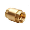 1pc Dn15/dn20/dn25 Brass Female Thread In-Line Spring Check Valve One Way Non-Return For Water Control. 