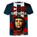 2023 New Great Famous Hero Che Guevara Printed 3D T-Shirt Men Fashion Casual Tshirt Trendy Streetwear Oversized T Shirt Tops. 