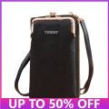 Bags for Women Ladies Soft Leather Cell Phone Bag Female Large Capacity Zipper Handbag Ladies Single Shoulder Purse.
