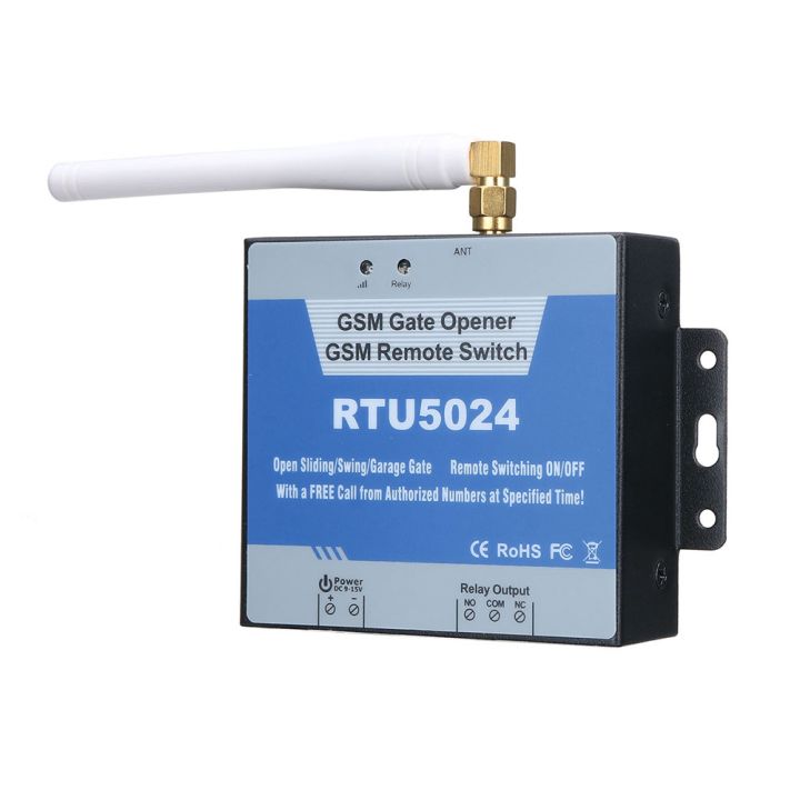 RTU5024 GSM Gate Door Opener Relay Switch 850/900/1800/1900MHz GSM Access Controller GSM Access Controller