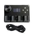 For SayoDevice OSU O3C Rapid Trigger Mini Keyboard Custom Screen 3 4 Key Konb Copy Paste Programming Macro Gaming Keypad. 