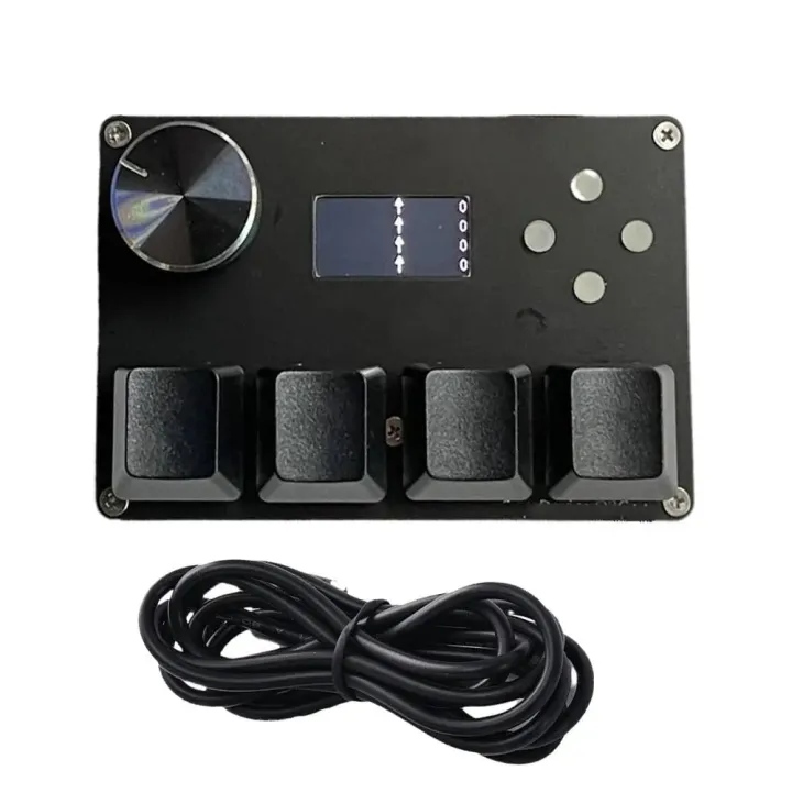 For SayoDevice OSU O3C Rapid Trigger Mini Keyboard Custom Screen 3 4 Key Konb Copy Paste Programming Macro Gaming Keypad
