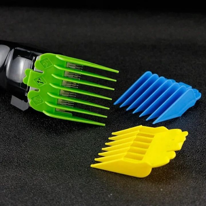 10Pcs%20Hair%20Clipper%20Limit%20Comb%20Guide%20Limit%20Comb%20Trimmer%20Guards%20Attachment%203-25mm%20Universal%20Professional%20Hair%20Trimmers%20Colorful%20-%20Image%202