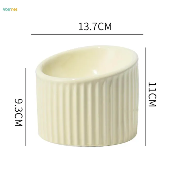 Raised%20Cat%20Food%20Bowl%20Kitten%20Water%20Bowl%20Pet%20Slow%20Feeder%20Durable%20Protect%20Pet's%20Spine%20Food%20Container%20Tilted%20Elevated%20Cat%20Bowl%20for%20Indoor%20Cats%20,%20Yellow%20-%20Image%204