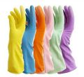 Reusable Rubber Hand Gloves, Stretchable Gloves for Washing Cleaning Kitchen Garden 1 Pair. 