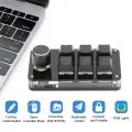 Mechanical Hotswap Macropad Custom Keyboard USB Bluetooth RGB Photoshop Gaming Programming Macro Knob Keypad. 
