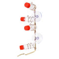The uction cup transparent bird feeder is durable and easy to clean. The bird feeding tation.