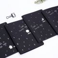 Black Paper Notebook Graffiti Sketch Book Diary for PNEWainting Notepad Drawing Office School Stationery Gifts. 