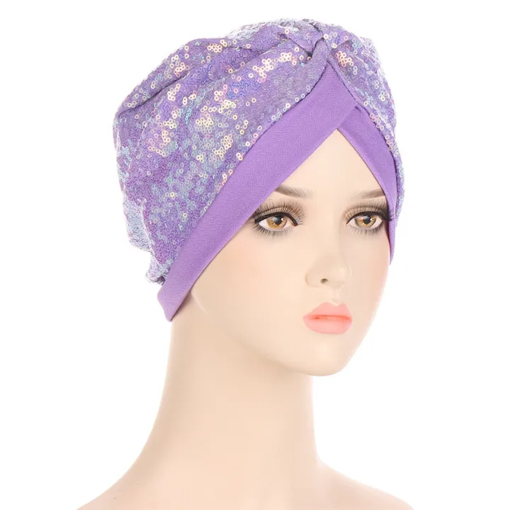2022%20New%20Women%20Glitter%20Sequins%20Turban%20Cap%20Muslim%20Indian%20Hat%20Headwear%20African%20Headwraps%20Ladies%20Headscarf%20Bonnet%20Islamic%20Hijab%20Cap%20-%20Image%206