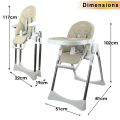 IVOLIA multi-function baby high chair better top sell plastic chair for baby. 