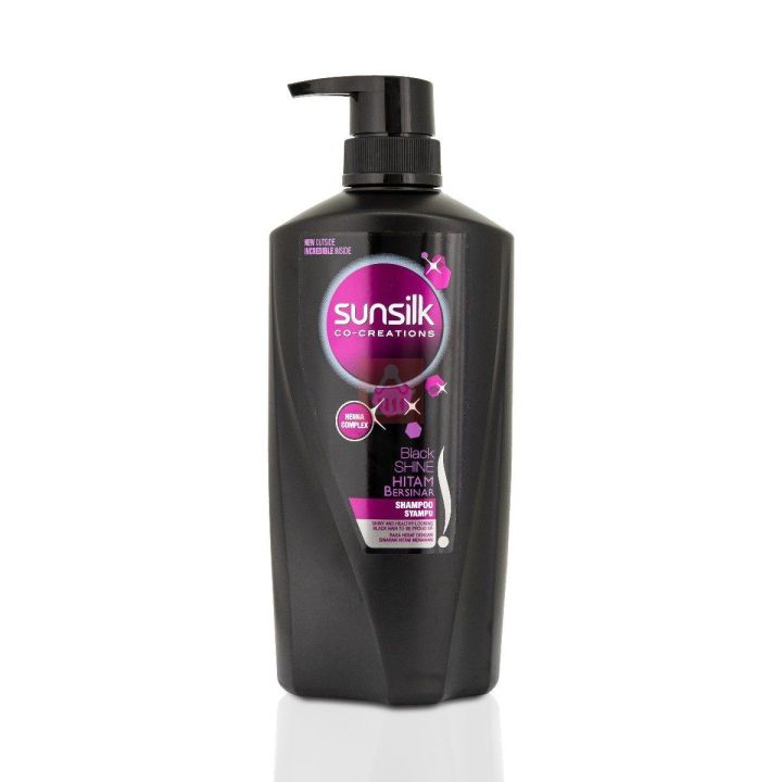 Sunsilk - Co-Creations Stunning Black Shine Shampoo - 625ml