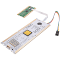 Memory Slot DDR3/DDR4 Diagnostic Analyzer Test Card Computer Diagnostic Card Notebook for DDR3/4 Repair.