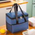 Waterproof Thermal Insulated Cooler Bag Outdoor Insulation Large Capacity Ice-Pack Reusable Picnic Cooler Box Lunch Bag.