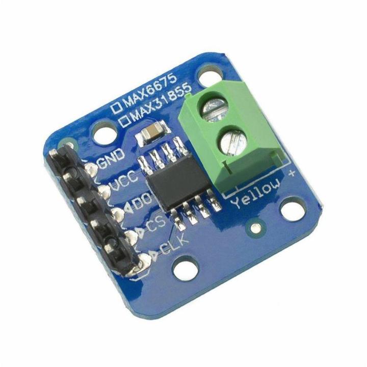 MAX31855 K Type Thermocouple Temperature Sensor Module -200℃ to+1350 ...