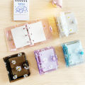 Mini 3 Hole Daisy Binder Note Planner Organizer Notebook Journal Diary Ring SEVICH.