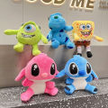 TikTok Stizai plush pendant SpongeBob SquarePants doll doll wholesale internet celebrity doll keychain plush toy. 