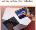 Surface Pro Co-Pilot Flex Keyboard With Slim Pen 2  II  Compatible With 13 Inch Pro 8~9~10~11~12. 