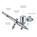 TD-181 Professional Multi-Purpose Gravity Feed Dual-Action Airbrush Kit Set 0.30mm Nozzle 13cc Capacity Trigger Spray Pen for Art Craft Paint Spraying 3D Printing Model Car Painting Nail Arts Body Paint Makeup Air Brush. 