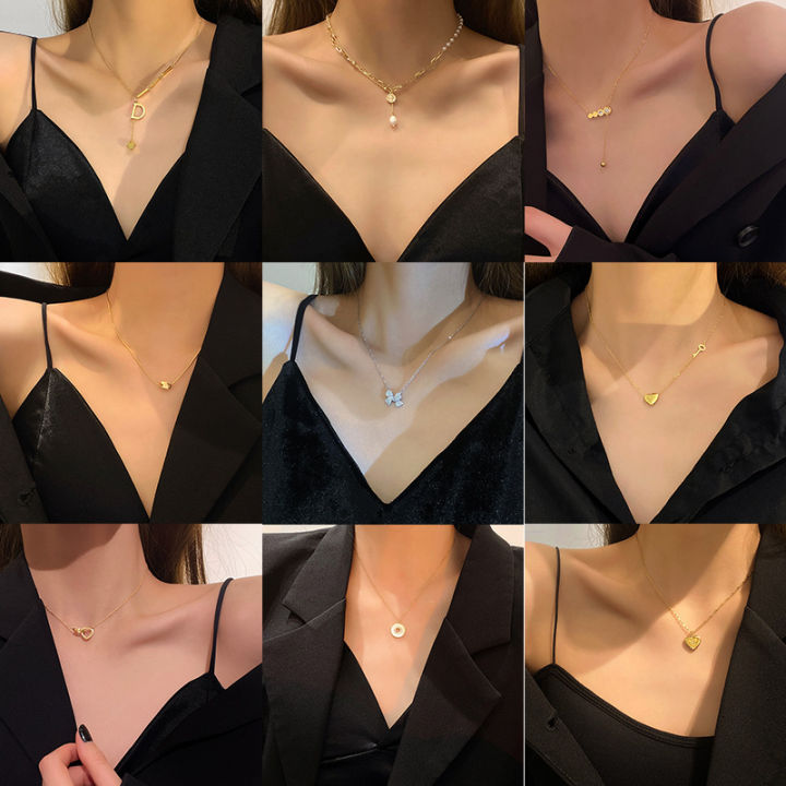 Luxury%20Non%20Tarnish%2018K%20Gold%20Plated%20Crescent%20Fishtail%20Heart%20Pendant%20Women%20316L%20Stainless%20Steel%20Necklace%20Jewelry%20-%20Image%204