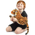 Tiger Stuffed Animal Toy - Yellow - Toy - Teddy Bear. 