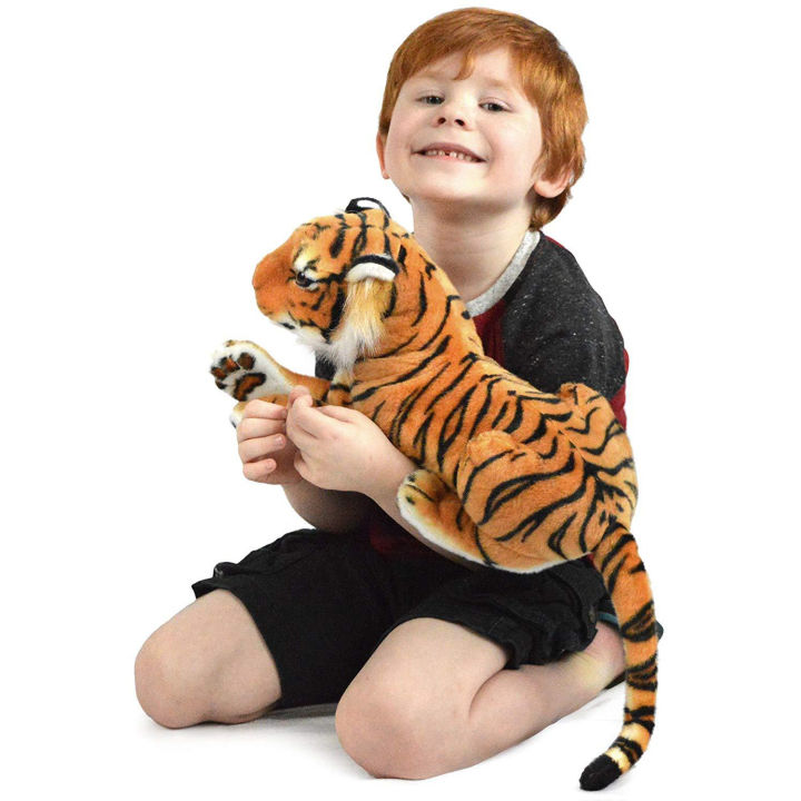 Tiger%20Stuffed%20Animal%20Toy%20-%20Yellow%20-%20Toy%20-%20Teddy%20Bear%20-%20Image%202
