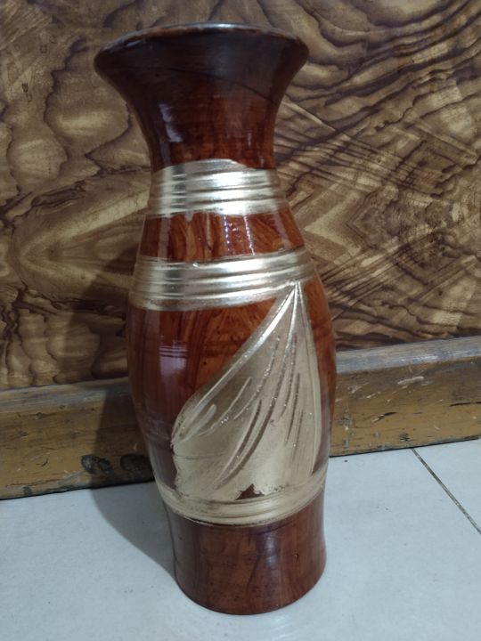 Matir%20Fuldani%20flower%20vase_Clay%20Flower%20Vase%20medium%20size%208.5%20inch%20-%20Image%202
