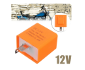 1 Pc 2 Pin 12 V 42 W Motorcycle Signal Light Indicator Flasher Relay Abs Plastic Auto Blinker Turn.