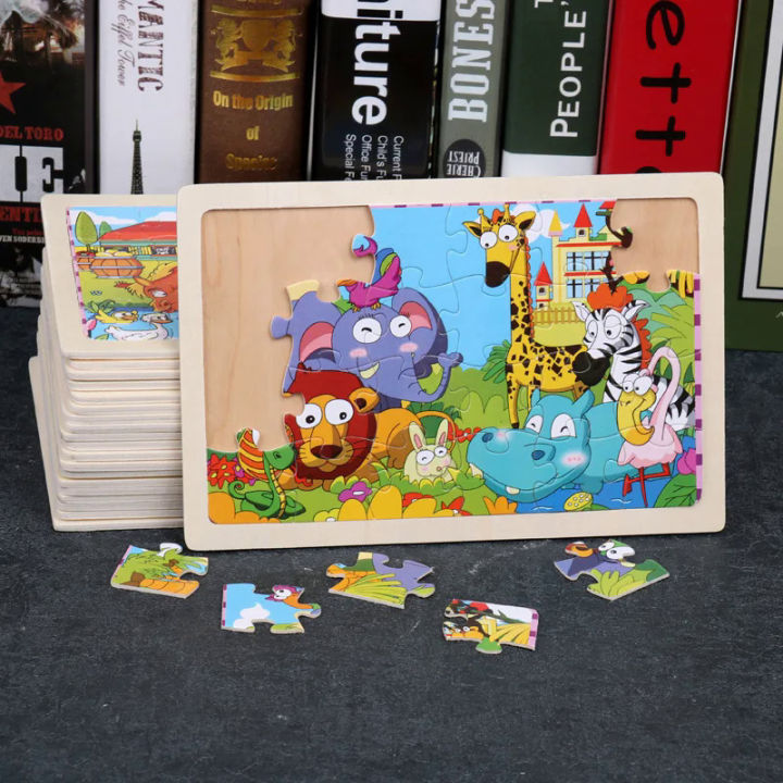 New%2024%20Pieces%20Wooden%20Puzzles%20Kids%20Cartoon%20Animal%20Wood%20Jigsaw%20Early%20Educational%20Learning%20Toys%20for%20Children%20GIFT%20-%20Image%203