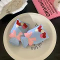 Cute Small Goldfish Acetate Hair Claw Transparent Cartoon Bow Hair Clip Grab Clip Flower Big Hair Claw Girl. 