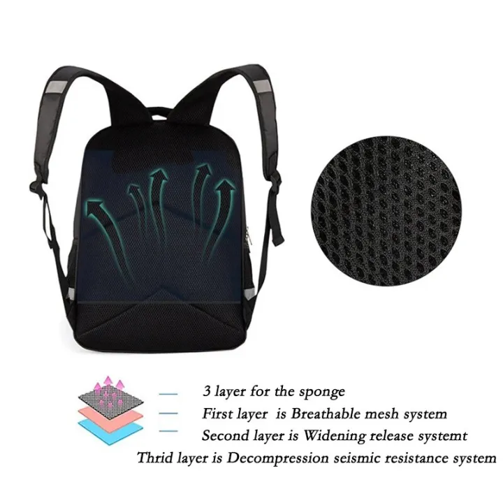 Smiling%20Critters%20Backpack%20for%20Child%20Cartoon%20School%20Bag%20For%20Boy%20Girls%20Double%20Main%20Zipper%20Pocket%20Large%20Capacity%20School%20Backpack%20-%20Image%205