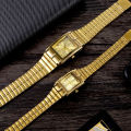 2022 Luxury Gold Steel Bracelet Wristwatches Female Male Clock Golden Quartz Watch For Men Women Watches relogio masculino L1018. 