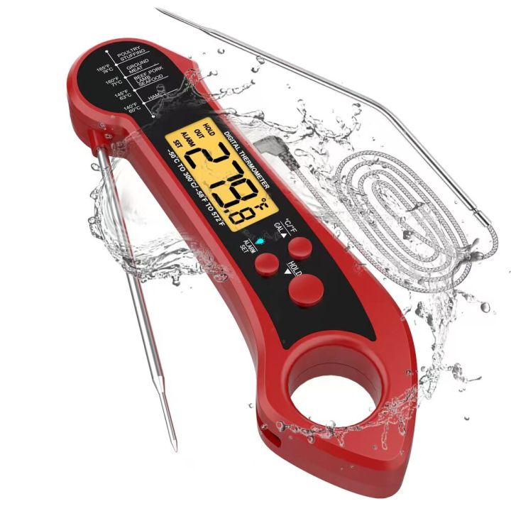 Cooking Electronic Dil Thermometer Home Tools BBQ Food Meat Milkbecue Kitchen Convenience Gadgets Grill Heat Meter Probe