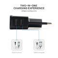 DC USB 5V 2A 1A Mobile Phone Charger Adapter 5 Volt Power Supply Fast Charging For Huawei Xiaomi OPPO EU Wall Travel Charger.