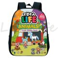 Toca Life World Backpack Cartoon Toca Boca School Bags Kids Kindergarten Bagpack Boys Girls Anime Rucksack Mini Bookbag Mochila.