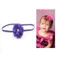 Soft Cute Flower Head Bands For Baby Girls. 