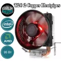 Cooler Master Hyper T20 CPU Cooler For I3 And I5 Processor With Red LED. 
