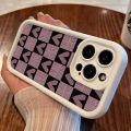 Cute Love Heart Couples Camera Protection Case For iPhone 11 12 13 14 Pro Max 15 Pro Max X XR Max 7 8 Plus Soft TPU Back Cover.