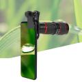 20X Long Zoom Telephoto Lens With Clip For Smart Phone Tablet Pc Black. 