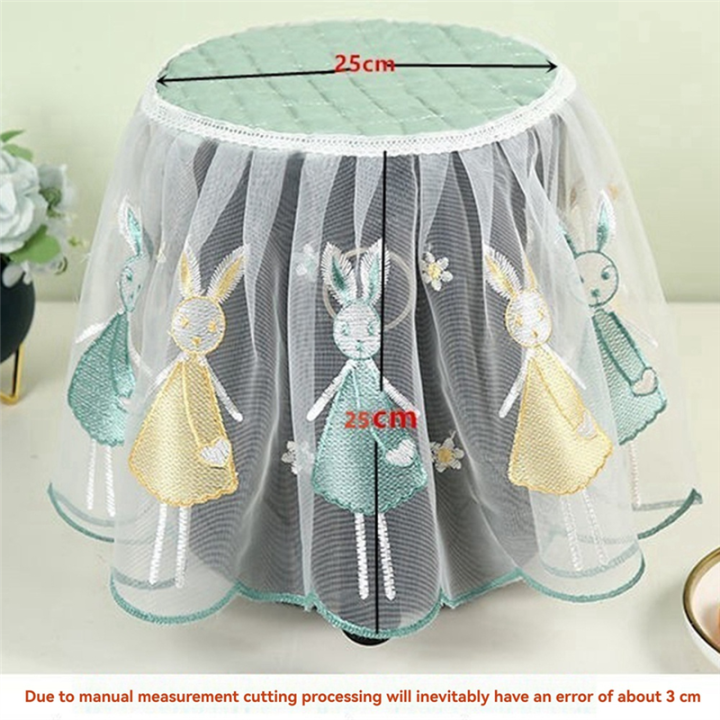 2pcs%20Oil-Proof%20Air%20Fryer%20Dust%20Cover%2025x25x25cm%20Blue-Swan%20-%20Image%202