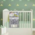 Baby Diaper Hanging Storage Box Bags Bed Nursery Diaper Toys Organizer. 